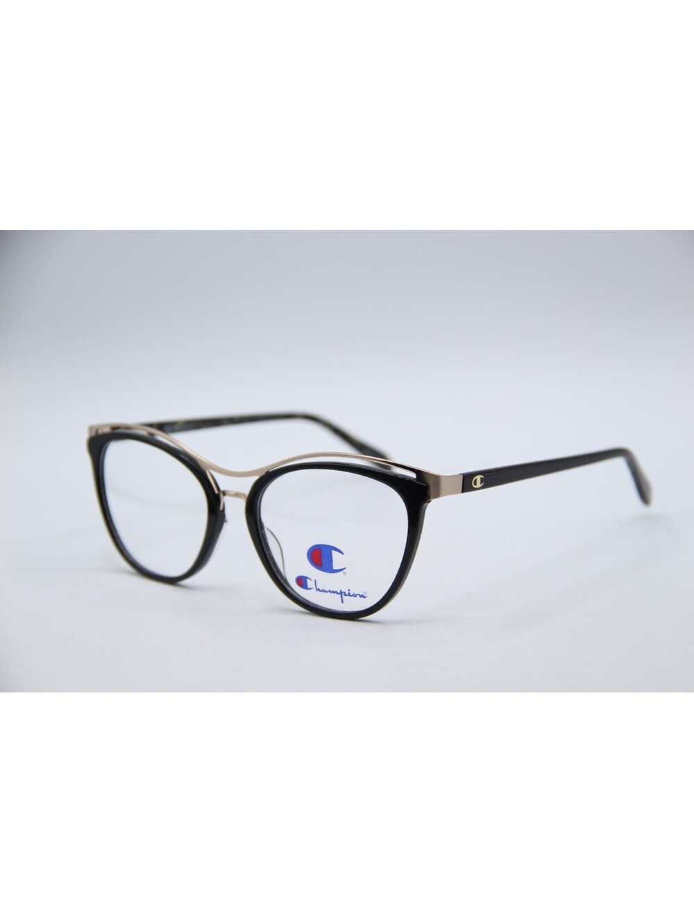 Champion Nadi C01 Black Gold Authentic Eyeglasses 54-18-137